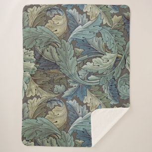 William Morris Acanthus Sage Blume Floral Botanic Sherpadecke