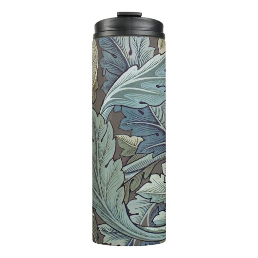 William Morris Acanthus Sage Blume Floral Botanic Thermosbecher (Vorderseite)
