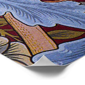 William Morris Acanthus St James Wallpaper Poster (Ecke)