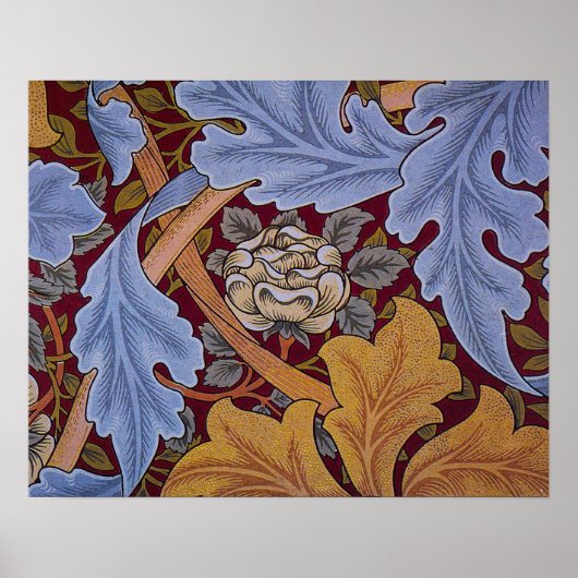 William Morris Acanthus St James Wallpaper Poster (Vorne)