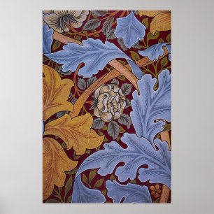 William Morris Acanthus St James Wallpaper Poster