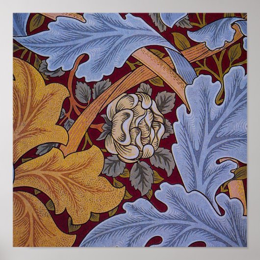 William Morris Acanthus St James Wallpaper Poster (Vorne)