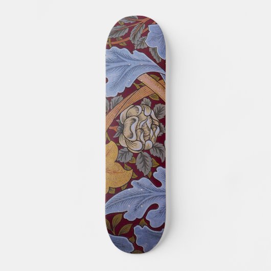 William Morris Acanthus St James Wallpaper Skateboard (Vorderseite)