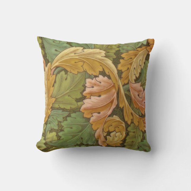William Morris Acanthus Vintag Floral Kissen (Vorderseite)