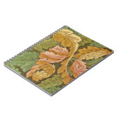 William Morris Acanthus Vintag Floral Notizblock (Linke Seite)