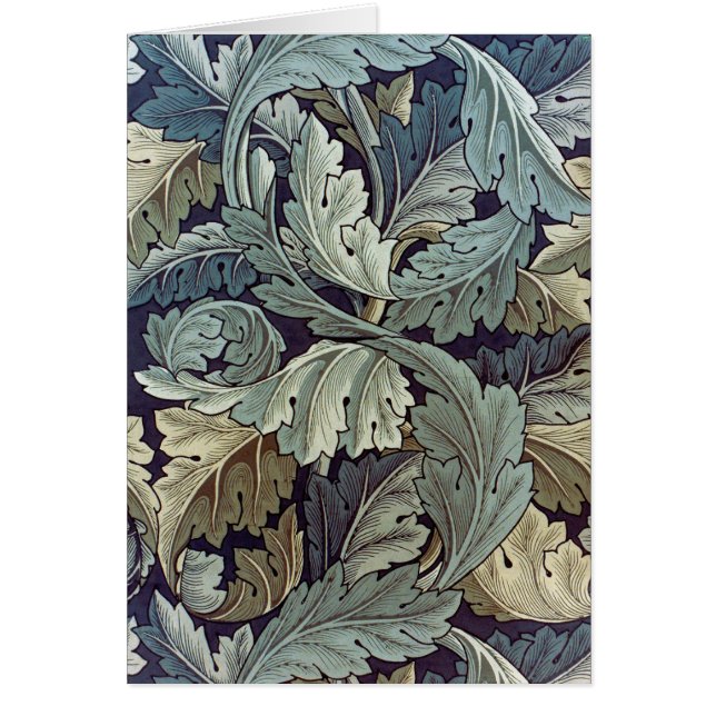 William Morris Acanthus Wallpaper Blätter (Vorne)