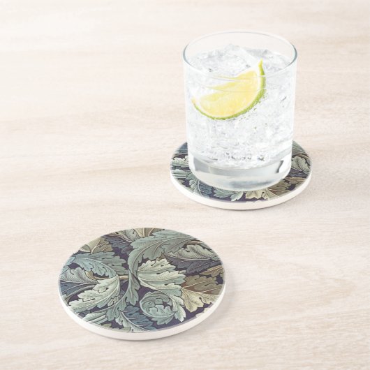 William Morris Acanthus Wallpaper Blätter Getränkeuntersetzer (Seite)