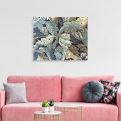 William Morris Acanthus Wallpaper Blätter Leinwanddruck (Insitu (Wohnzimmer))