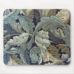 William Morris Acanthus Wallpaper Blätter Mousepad