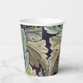 William Morris Acanthus Wallpaper Blätter Pappbecher (Rechts)