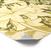 William Morris Acanthus Wallpaper Design Poster (Ecke)