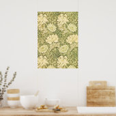 William Morris Acanthus Wallpaper Design Poster (Küche)