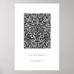 William Morris Acorn Print Poster