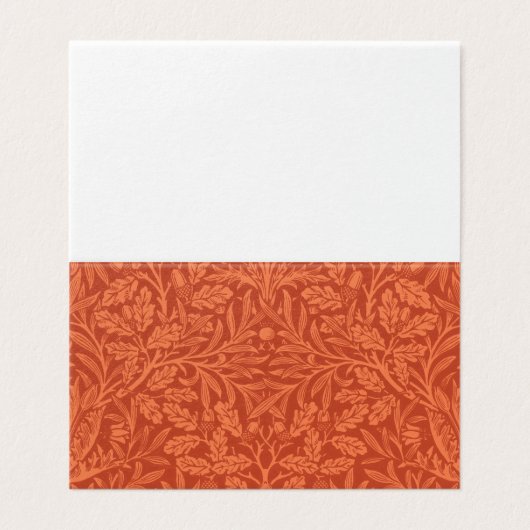 William Morris Acorn Wallpaper Nature Design (Außenseite Aufgefaltet)