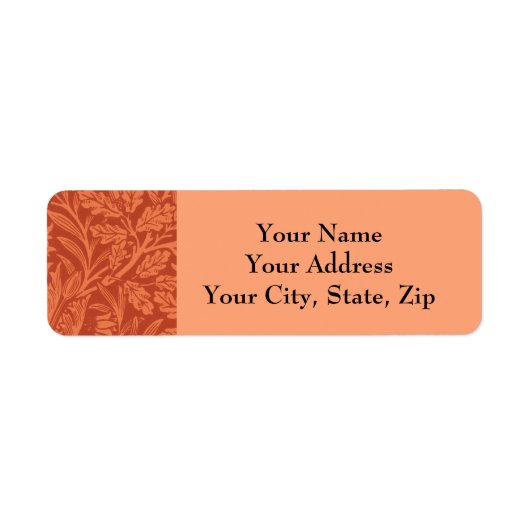 William Morris Acorn Wallpaper Nature Design (Vorne)