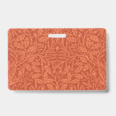 William Morris Acorn Wallpaper Nature Design Ausweis (Rückseite)
