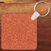 William Morris Acorn Wallpaper Nature Design Schlüsselanhänger (Rückseite)