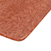 William Morris Acorn Wallpaper Nature Design Schneidebrett (Ecke)