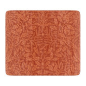 William Morris Acorn Wallpaper Nature Design Schneidebrett (Vorderseite)
