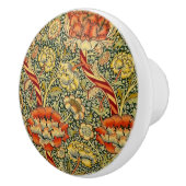 William * Morris African Marigold Blume Keramikknauf (Rechts)