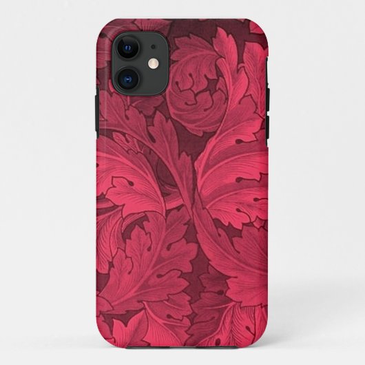 William Morris Akanthus Muster Iphone Hülle (Rückseite)