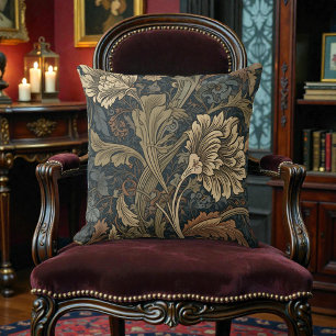 William Morris Akanthus-Muster Kissen