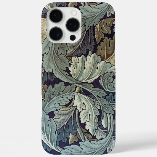 William Morris Akanthus-Muster Ozean Case-Mate iPhone Hülle (Rückseite)