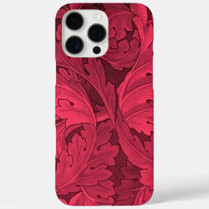 William Morris Akanthus-Muster Rot iPhone 16 Pro Max Hülle