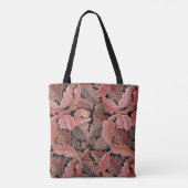 William Morris Akanthus-Rose mit Monogramm Tasche (Rückseite)