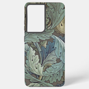 William Morris Akanthus Salbei-Blumen-Blumen- Bota Samsung Galaxy Hülle