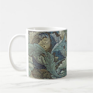 William Morris Akanthus Salbei-Blumen-Blumen Botan Kaffeetasse