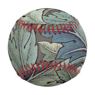 William Morris Akanthus Salbei Blüten Blumen Botan Baseball