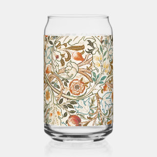 William Morris Akanthus Vintage-Blumenkunst Dosenglas