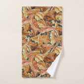 William Morris Akanthusblatt Herbstmuster Badhandtuch Set (Handtuch)