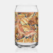 William Morris Akanthusblatt Herbstmuster Dosenglas (Rückseite)