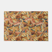 William Morris Akanthusblatt Herbstmuster Fußmatte (Vorderseite)