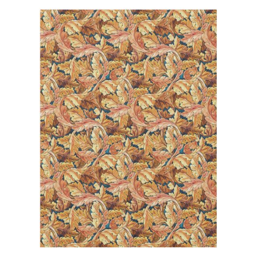 William Morris Akanthusblatt Herbstmuster Tischdecke (Vorderseite)