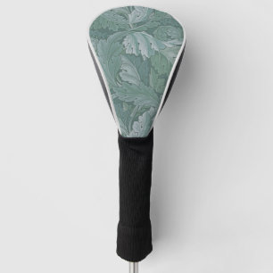William Morris Akanthusblatt Teal Blau Muster Golf Headcover