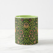 William Morris - Akelei, dunkelgrün, Tasse (Zentrum)