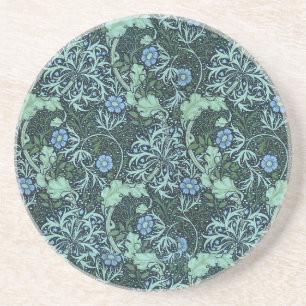 William Morris Algen-Muster Getränkeuntersetzer