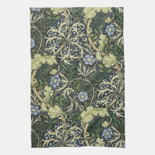 William Morris Algenmuster Florales Vintage-Kunstw Geschirrtuch