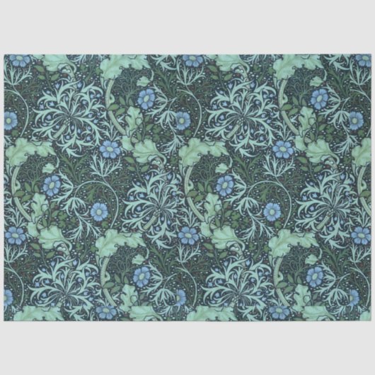 William Morris Algenmuster Seidenpapier (Vorderseite)