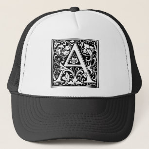 William Morris Alphabet "A" Truckerkappe
