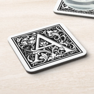 William Morris Alphabet "A" Untersetzer