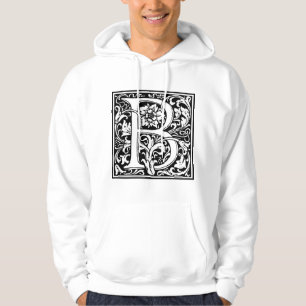 William Morris Alphabet "B" Hoodie