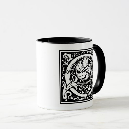 William Morris Alphabet "C" Tasse (VorderseiteRechts)