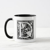 William Morris Alphabet "D" Tasse (Links)