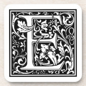 William Morris Alphabet "E" Untersetzer (Vorderseite)