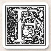 William Morris Alphabet "F" Getränkeuntersetzer (Vorderseite)