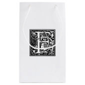 William Morris Alphabet "F" Kleine Geschenktüte (Rückseite)